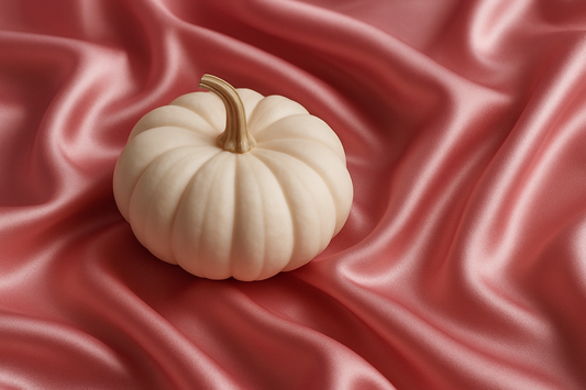 A white pumpkin.