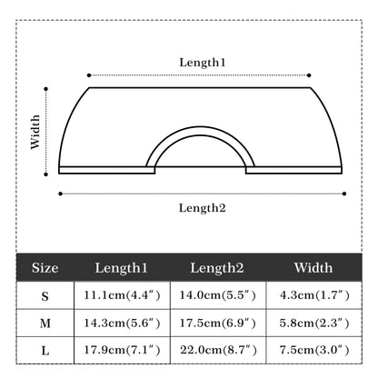 Sizing of pet bowl dimensions.