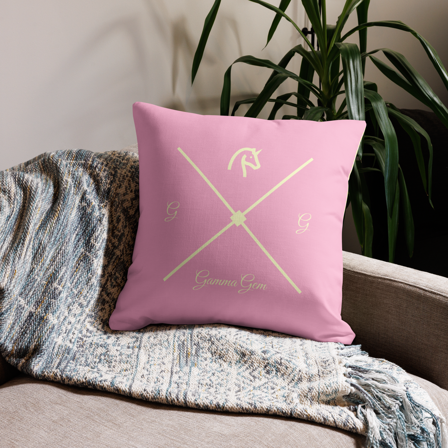 Large multi-color soft heavenly dreams premium pillow.