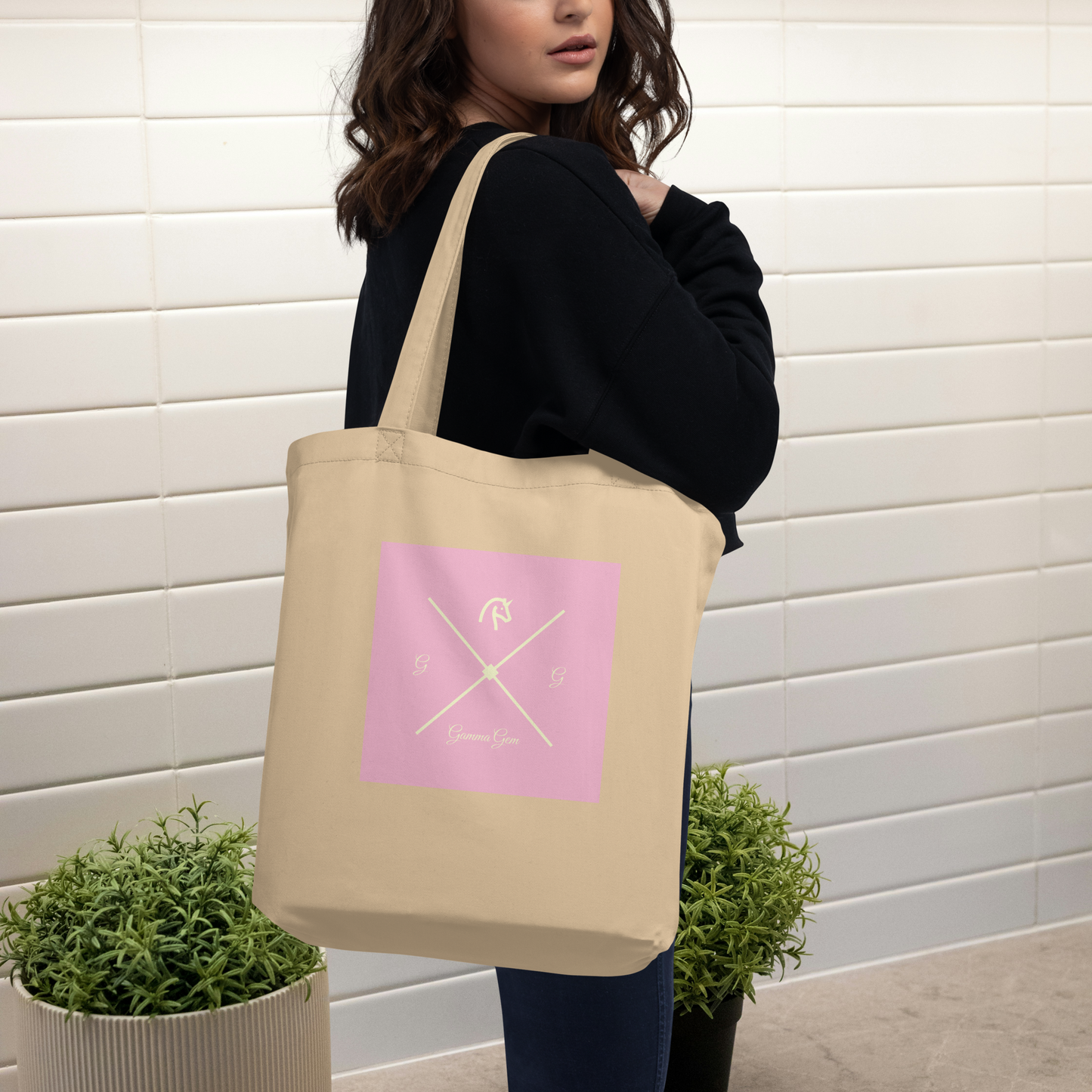 Tan and multi-color there’s beauty in your self-confidence organic cotton tote bag.