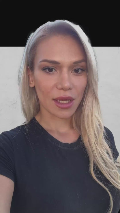 Gray women's athletic t-shirt video.