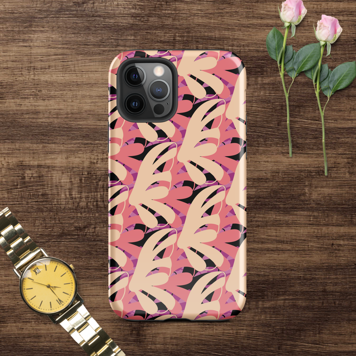 Multi-color tough case for iPhone®.